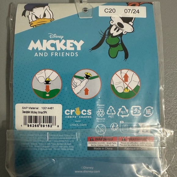 Crocs Charms Mickey and Friends - Picture 2 of 2
